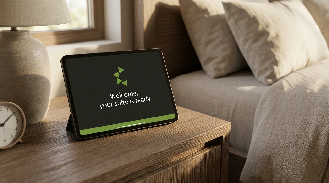 Guest and control tablets